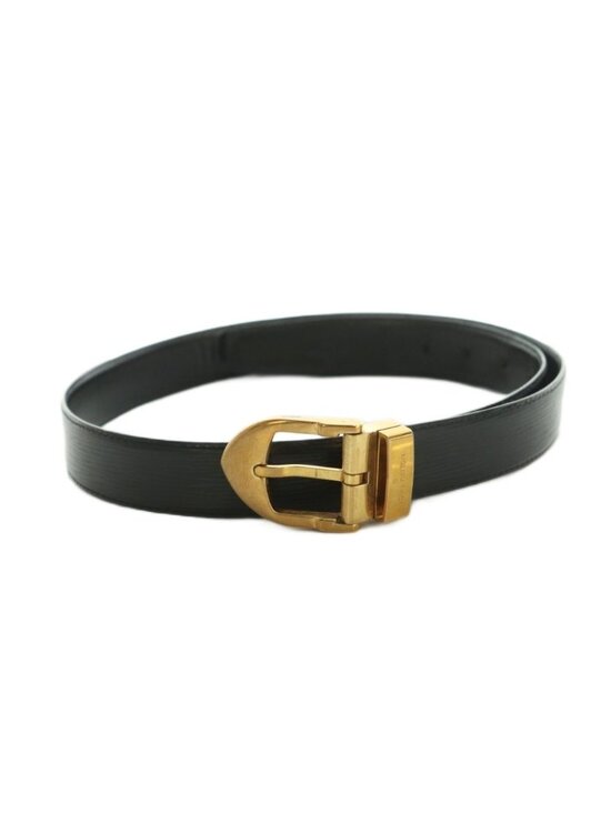 Louis Vuitton Belt Epi Leather Buckle 110 44 Black main image 9
